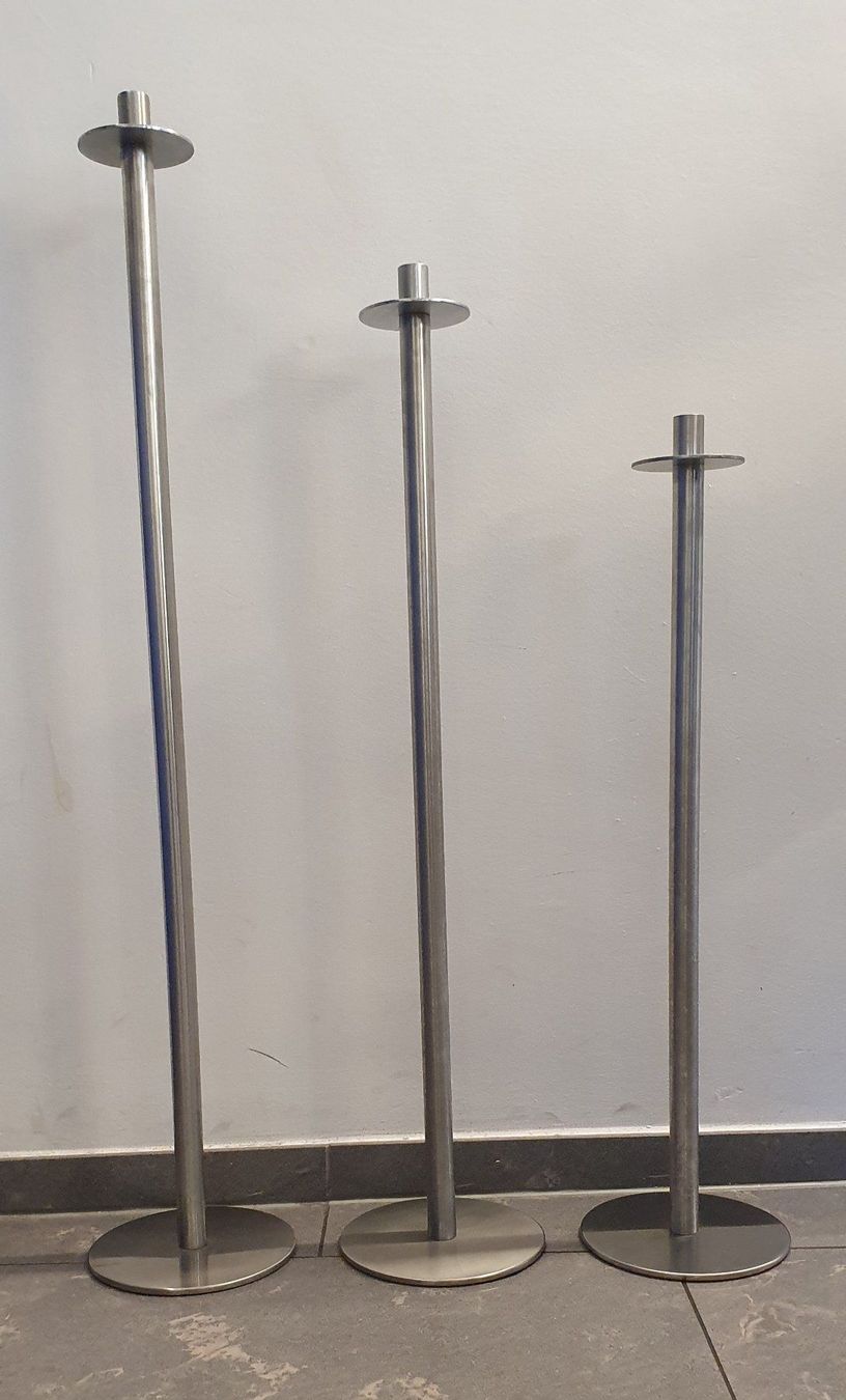 Portacandele: 3er Set Kerzenständer aus Metal – Usato da Itingen venduto da Claudia.E 1