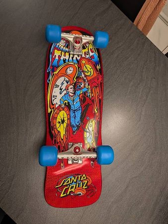 Santa Cruz x Stranger Things Grabke Max Melting Clock 9.7" 