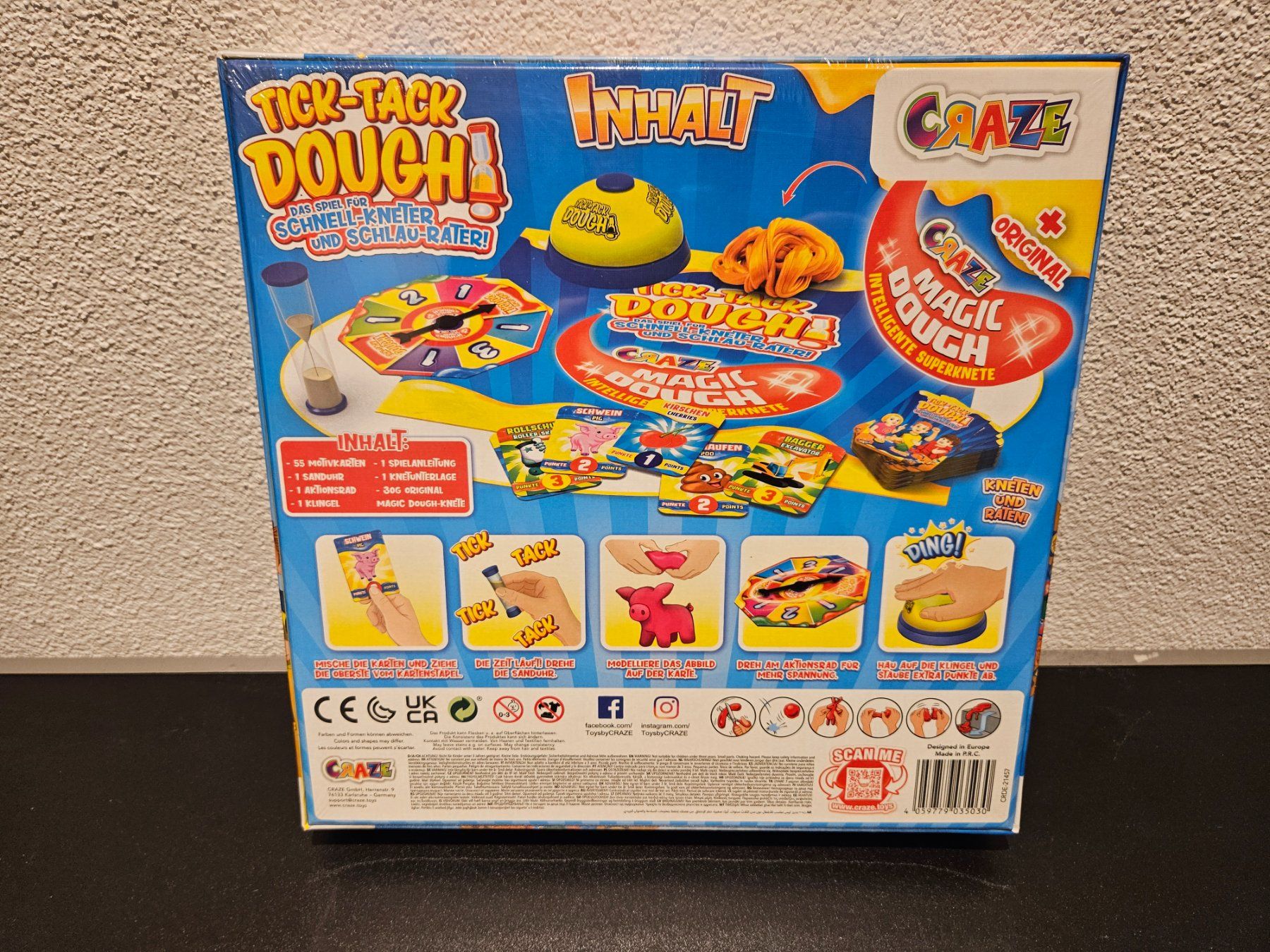 Giochi: Neu - craze - tick- tack-Dough – Nuovo e nell'imballaggio originale da Dagmersellen venduto da Jarsetz_Restposten 1