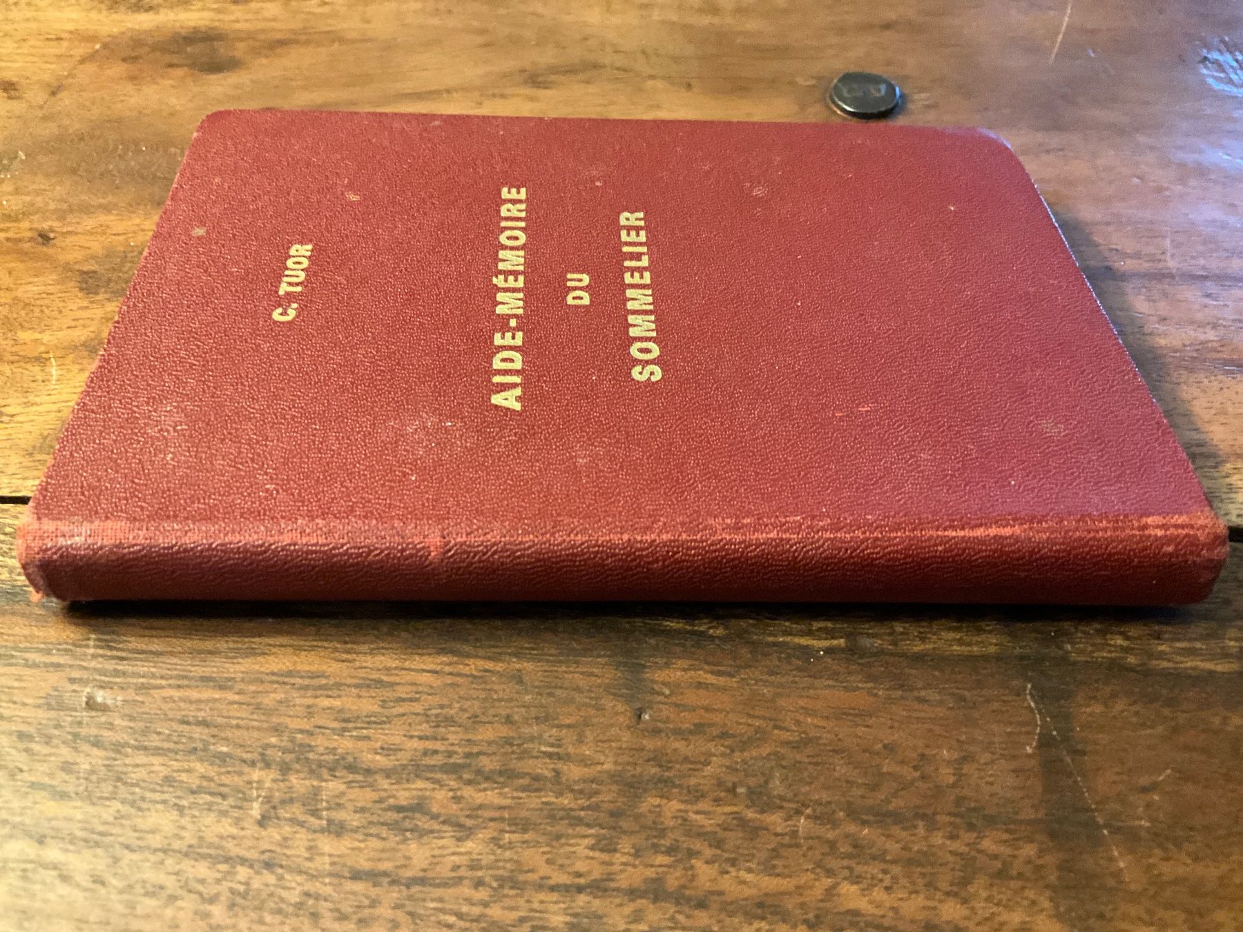 Bücher: Aide-mémoire du sommelier, édition 1970, RARE – Gebraucht aus Avenches von Lactobacille 9