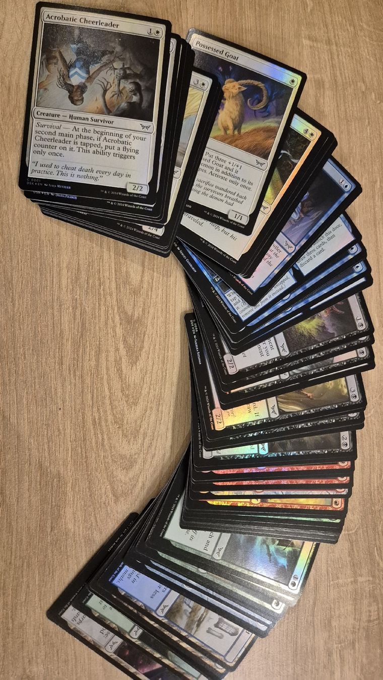 Magic The Gathering Carte collezionabili: MTG Magic The Gathering: Duskmourn Common Set EN FOIL – Nuovo (secondo la descrizione) da Küsnacht ZH venduto da Canada-2012 1