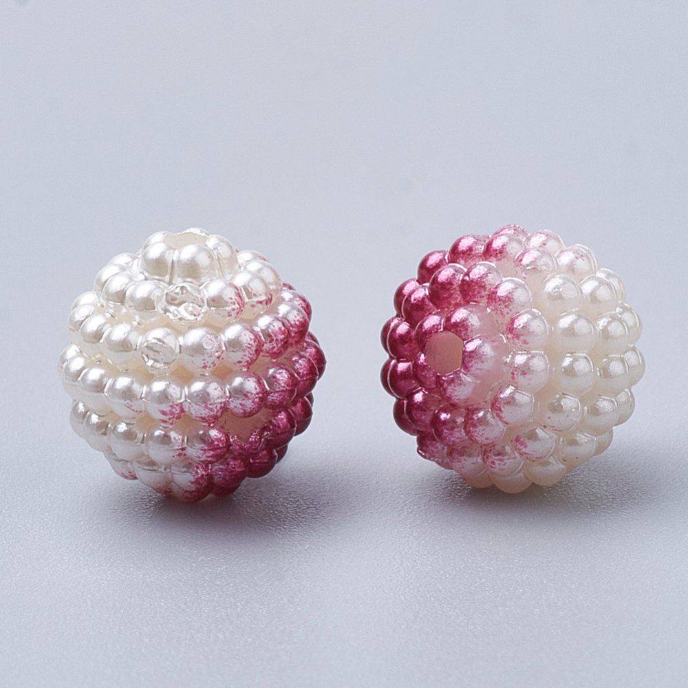 Perle (finte): Acrylperlen Beere Cerise 10mm / 10St. – Nuovo (secondo la descrizione) da Rüegsau venduto da Tausendfreund 1