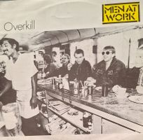 Vinyl-Single Men At Work - Overkill