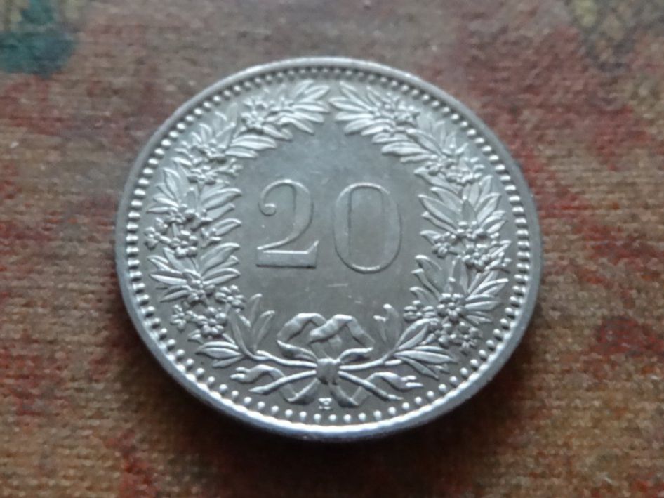 Tutti le monete: 20 Rp. 2009 – Usato da Romanel-sur-Lausanne venduto da Swift13 1