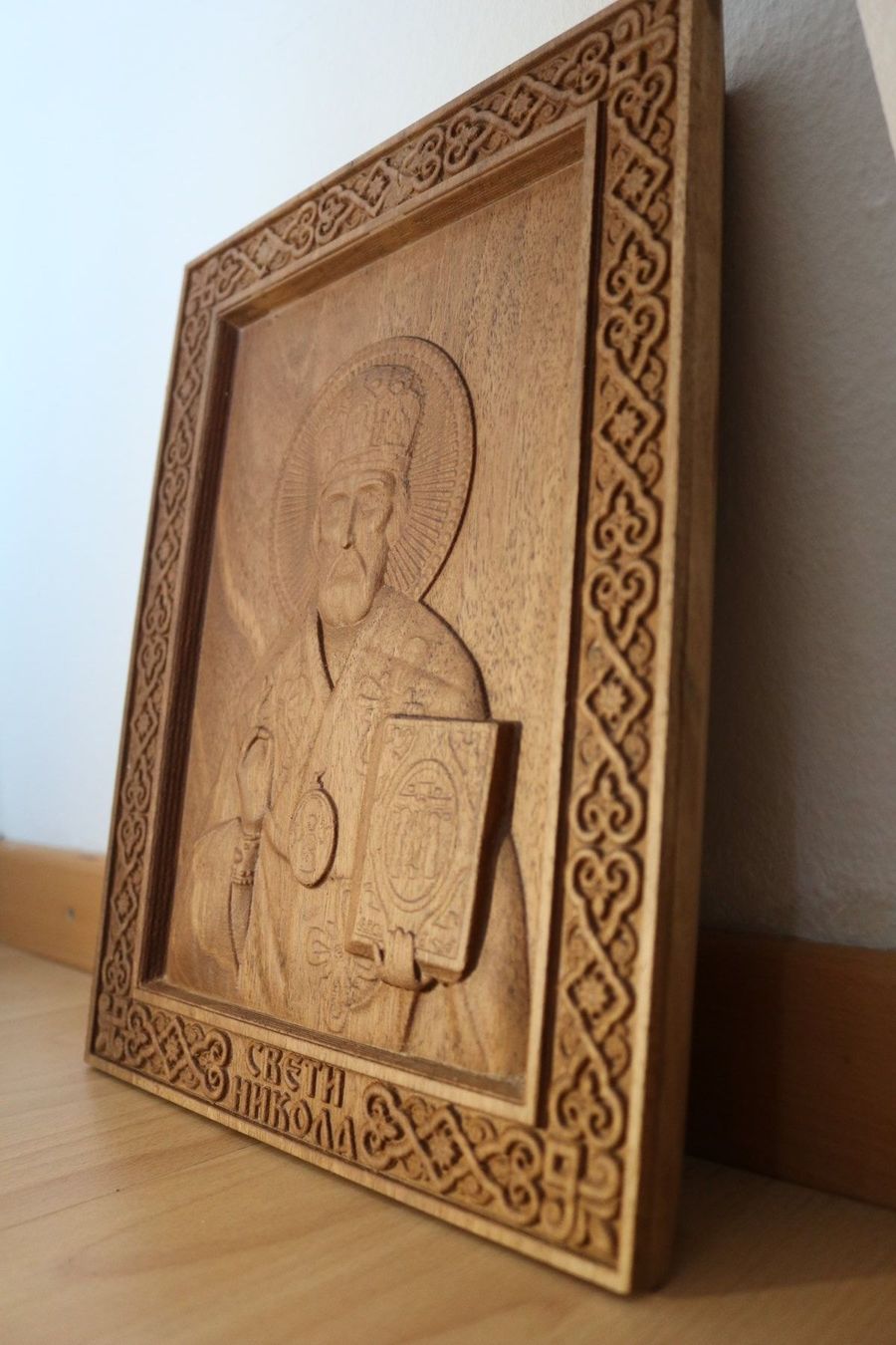 Holzschnitte: Heilige Nikolaus aus Holz – Neu und originalverpackt aus Zürich von Miki_Schreiner 7