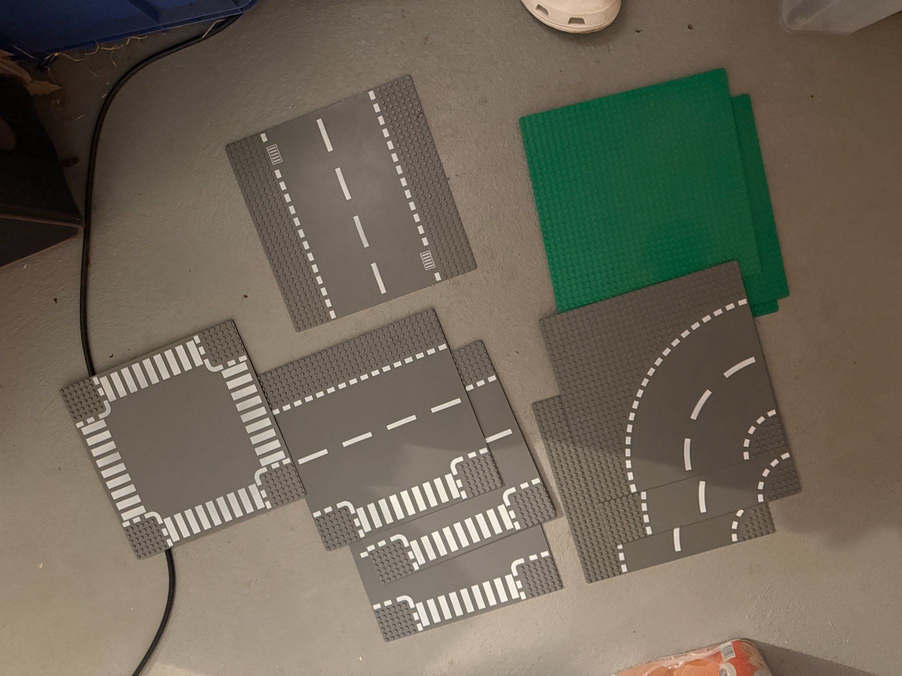 Lego Kit di costruzioni: Lego Bau- & Strassenplatten – Usato da Istighofen venduto da diefja