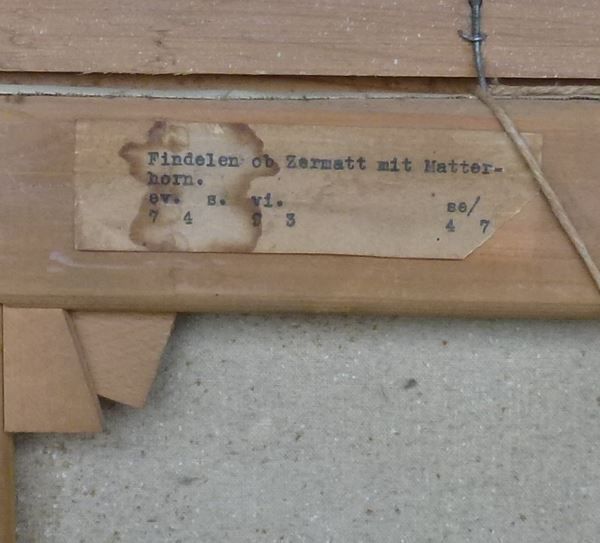 Dipinti: ++ Echtes Ölgemälde von Henzi – Usato da Walkringen venduto da Casablanca777 8