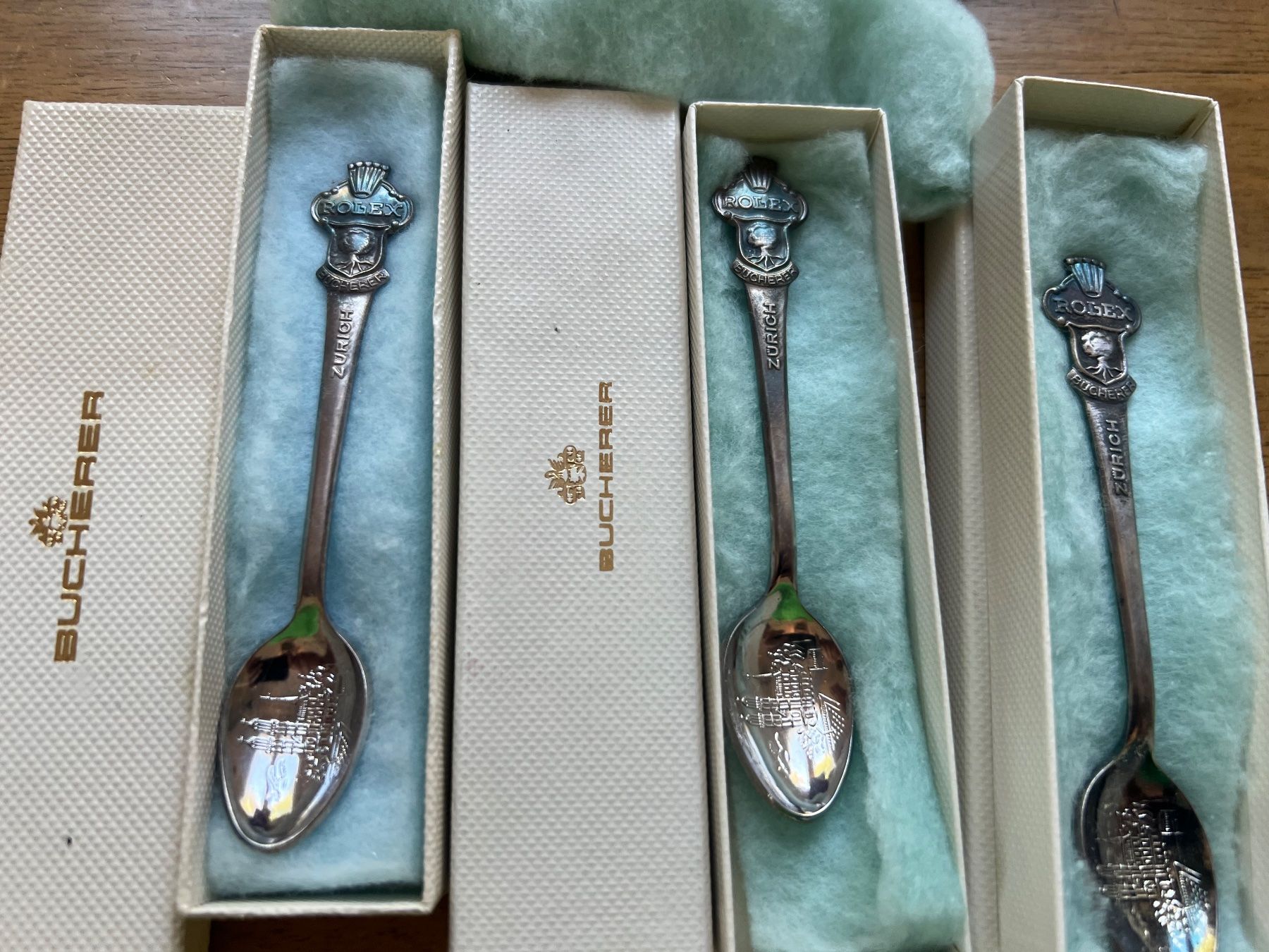 Cucchiai: Löffelset Rolex Bucherer InterlakenThun, Nr 219 – Usato da Glattfelden venduto da maa_qcj8 3