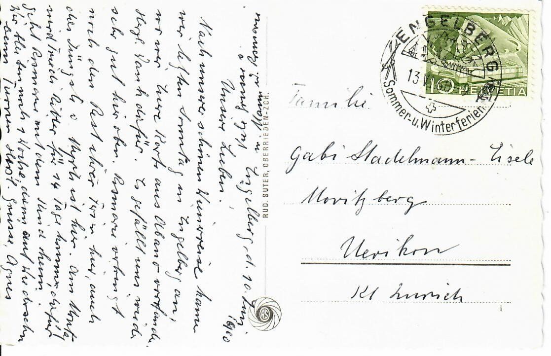 Cartes postales: Engelberg – D'occasion à Hochdorf par Ziegel-16 1