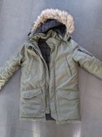 Winterjacke olivgrün Gr. 152