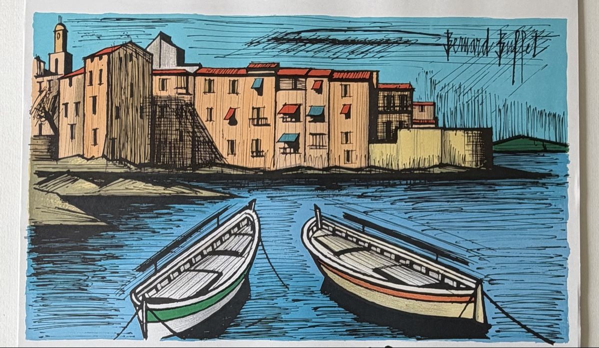 Grafiken & Lithographien: Rare litho/affiche de Bernard Buffet 1996 – Gebraucht aus le landeron von cance-lara