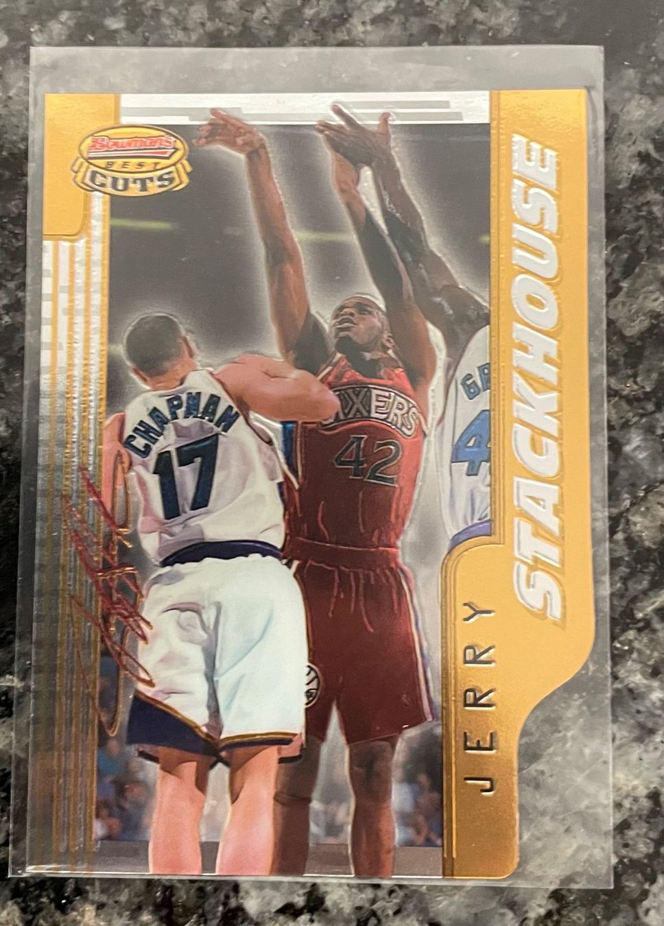 Nba Carte collezionabili: NBA Jerry Stackhouse Bowmans Best Cuts Card – Nuovo (secondo la descrizione) da Muttenz venduto da joba23