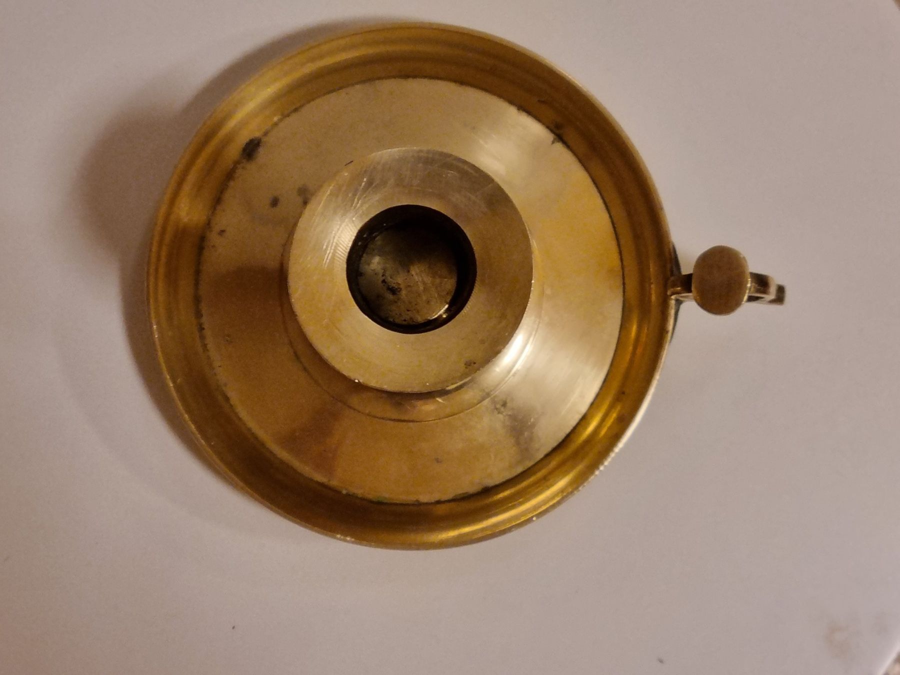 Kerzenständer: Messing Kerzenhalter Kammerleuchter Vintage – Gebraucht aus Scharnachtal von devin03 2