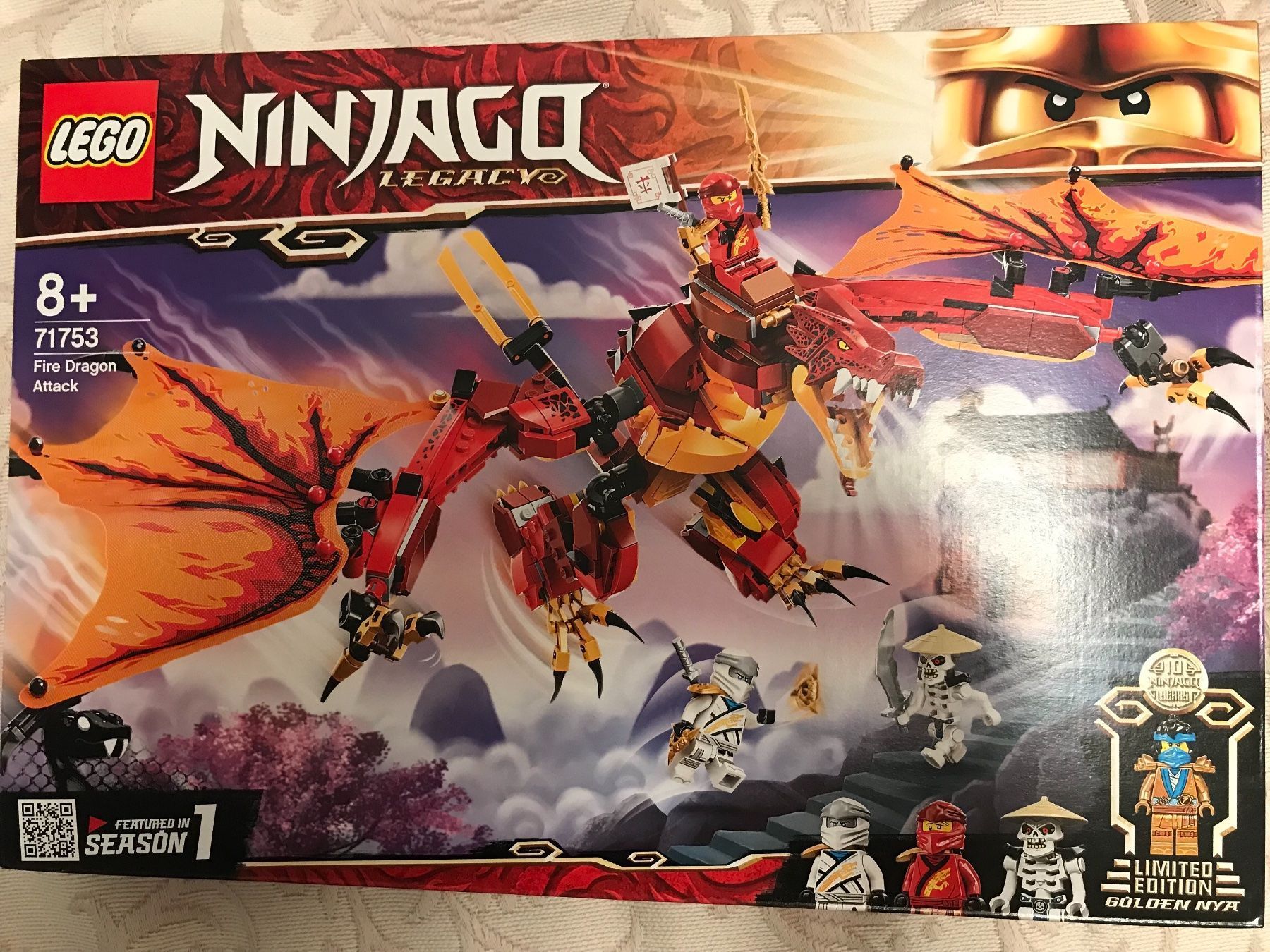 Lego Baukästen: Lego Ninjago Feuerdrache 71753 OVP – Neu und originalverpackt aus Basel von Swi-7621