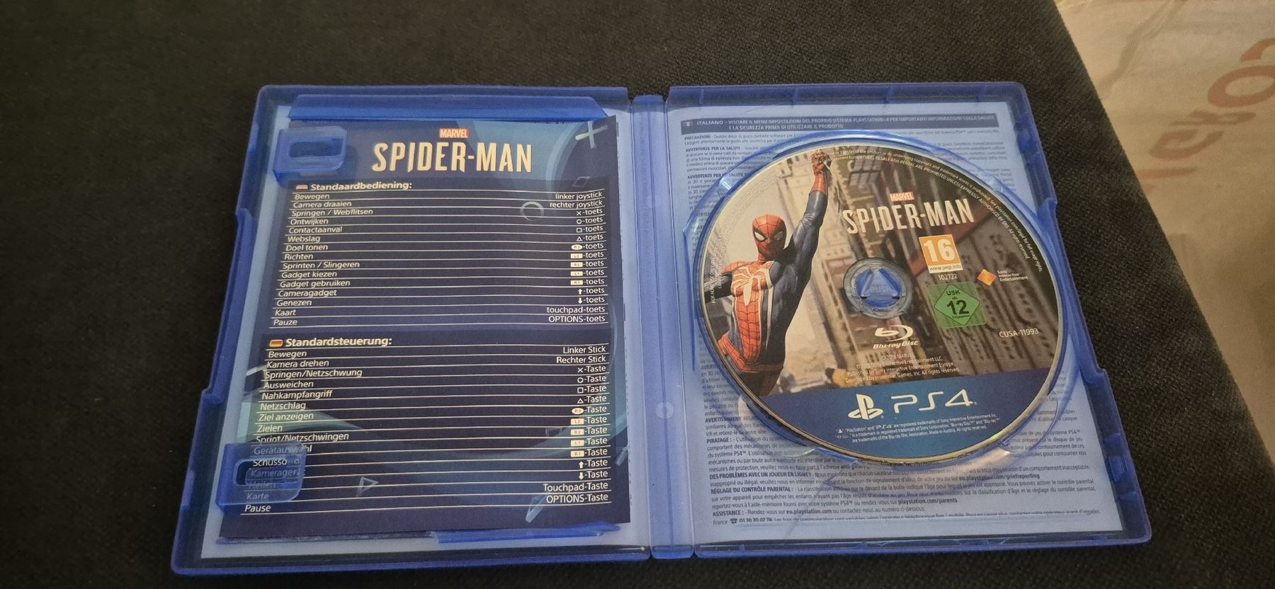 Sony Spiele: SPIDERMAN MARVEL PS4 PLAYSTATION 4 MULTILANGUES 2018 PS5 JEU – Gebraucht aus Grand-Lancy von luc111 4