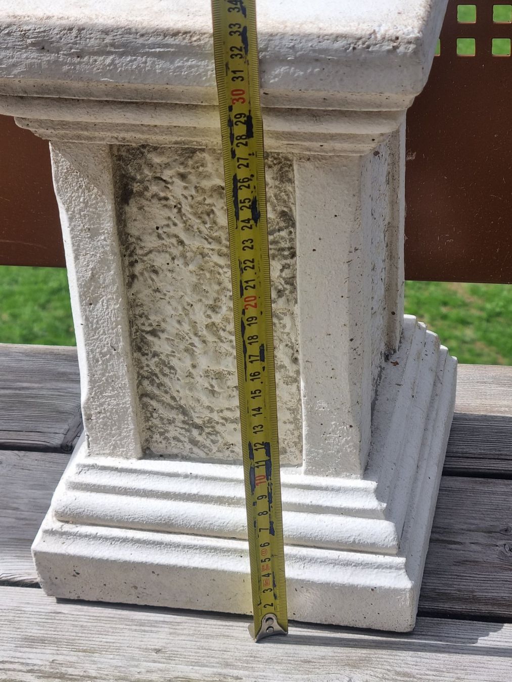 Altro in Decorazioni & Accessori: Beton Postament Sockel  34 cm Gartendeko – Usato da Scharnachtal venduto da devin03 2
