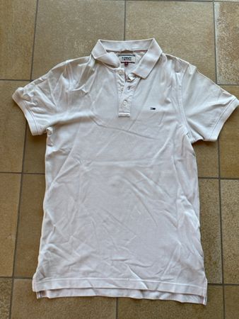 Polo blanc tommy jeans S