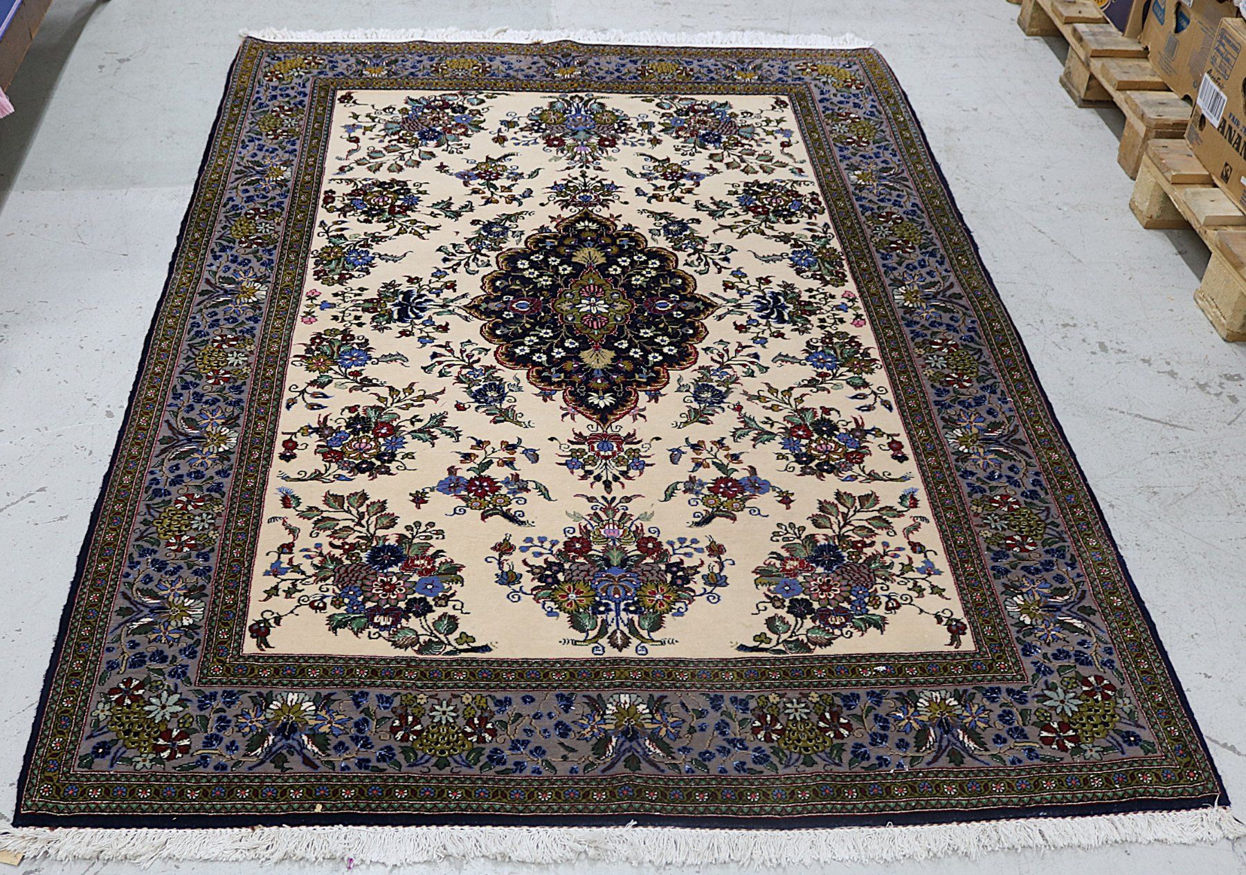 Tappeti: Teppich mehrfarbig blau/grau – Usato da Volketswil venduto da brockipfannenstil