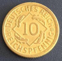 Münze 10 Reichspfennig Deutsches Reich 1924