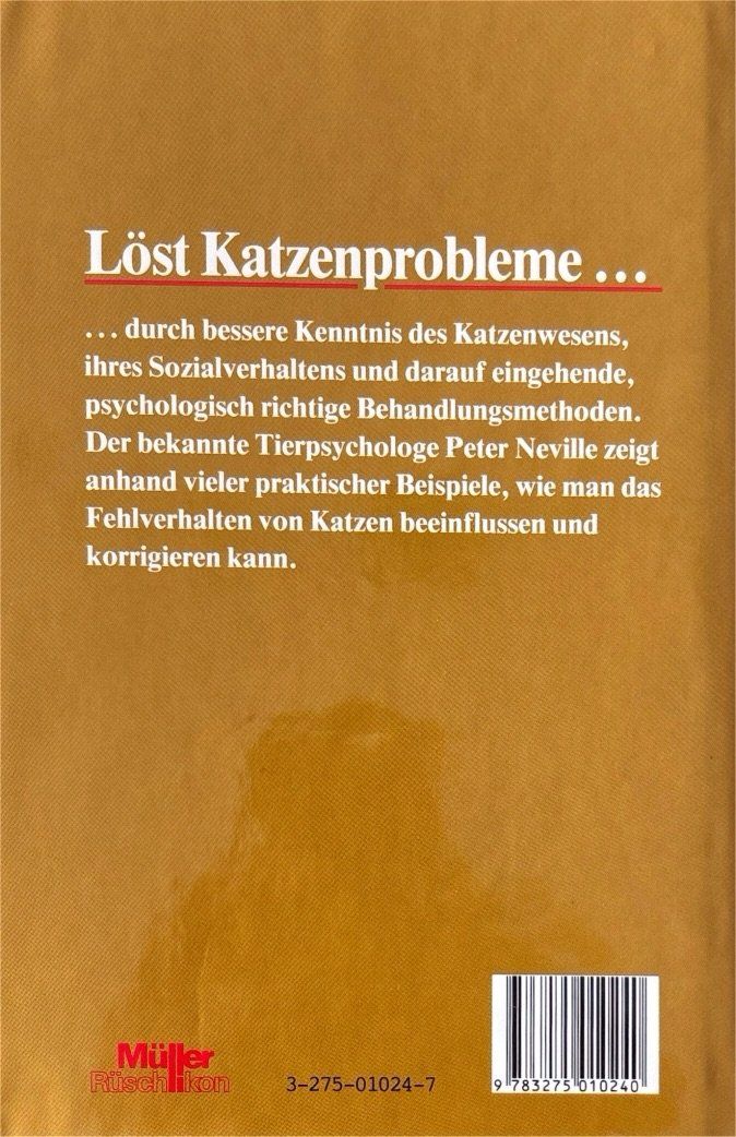 Libri: Versteh deine Katze – Nuovo e nell'imballaggio originale da Sarnen venduto da Livres 1