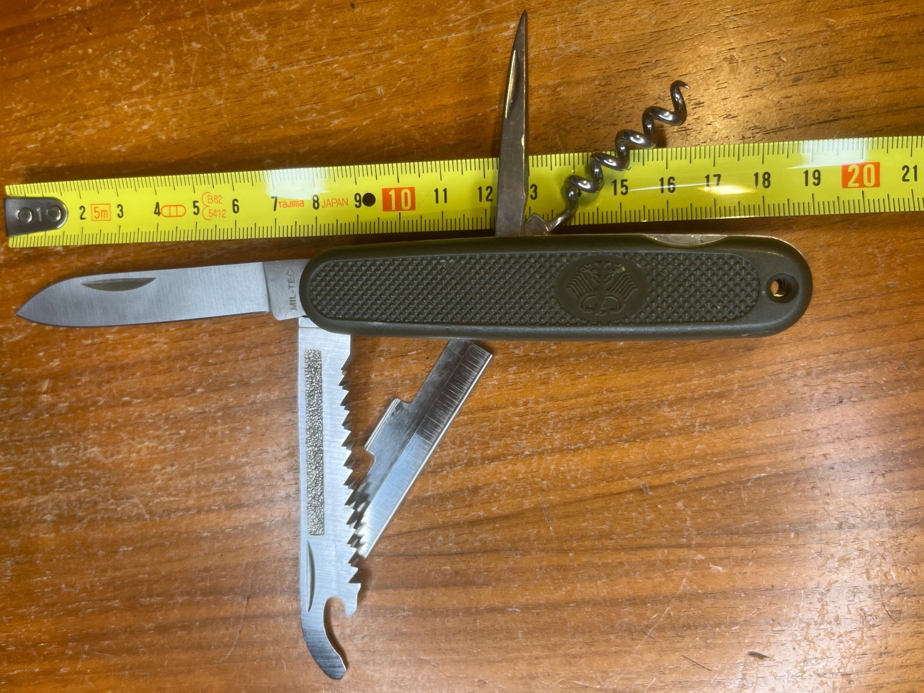 Taschenmesser: Bundeswehr Militär-Messer – Neu (gemäss Beschreibung) aus Magden von Hornet2 3