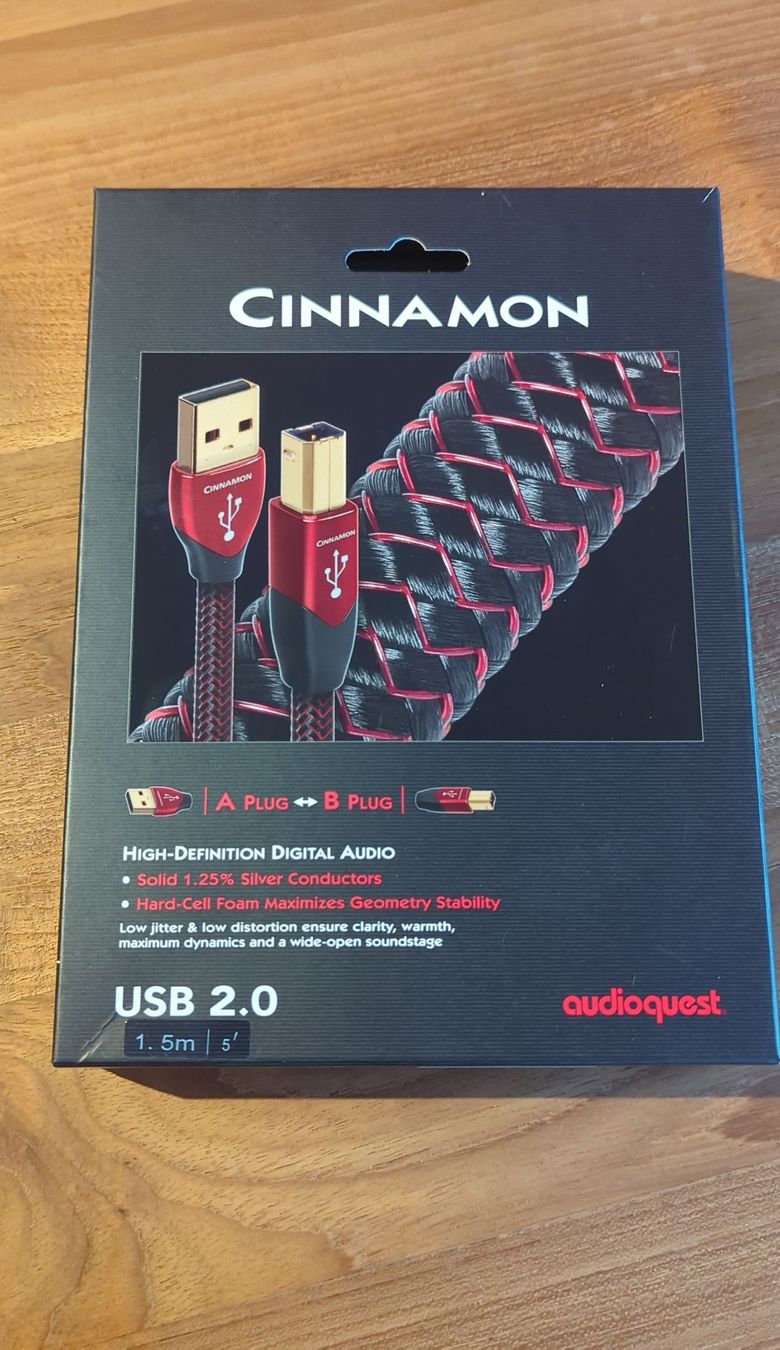 AudioQuest Cavi: Audioquest Cinnamon USB 2.0 Kabel 1.5m – Nuovo (secondo la descrizione) da Kriens venduto da mum_6yvx