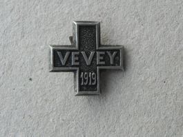 Sport Abzeichen Brosche Medaille Vevey VD Waadt 1919