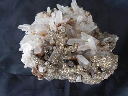 Quarz mit Pyrit aus Peru ca. 2,5 kg