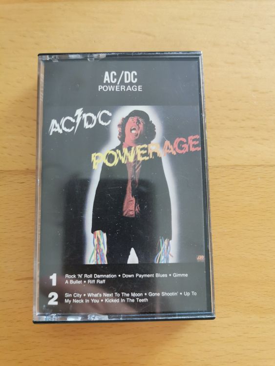 AC/DC - Powerage - Kassette (Gebraucht) in St.Gallen für CHF 21 – mit ...