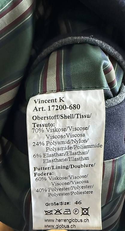 Globus Completi: Blazer, Sakko Herren Size 46 von Globus – Nuovo (secondo la descrizione) da Seuzach venduto da Eve87 4
