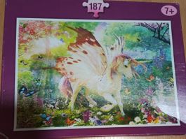 Einhorn Puzzle 187 Teile, ab 7 Jahre