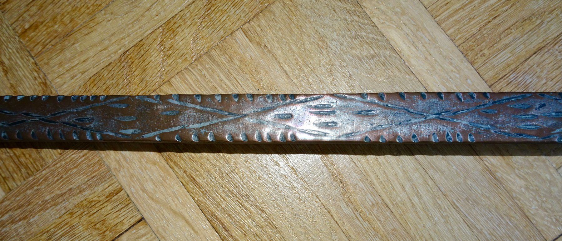 Cucchiai: Ancienne cuillère à écumer en cuivre, décorée – Usato da Châtelaine venduto da fil_7lqg 6