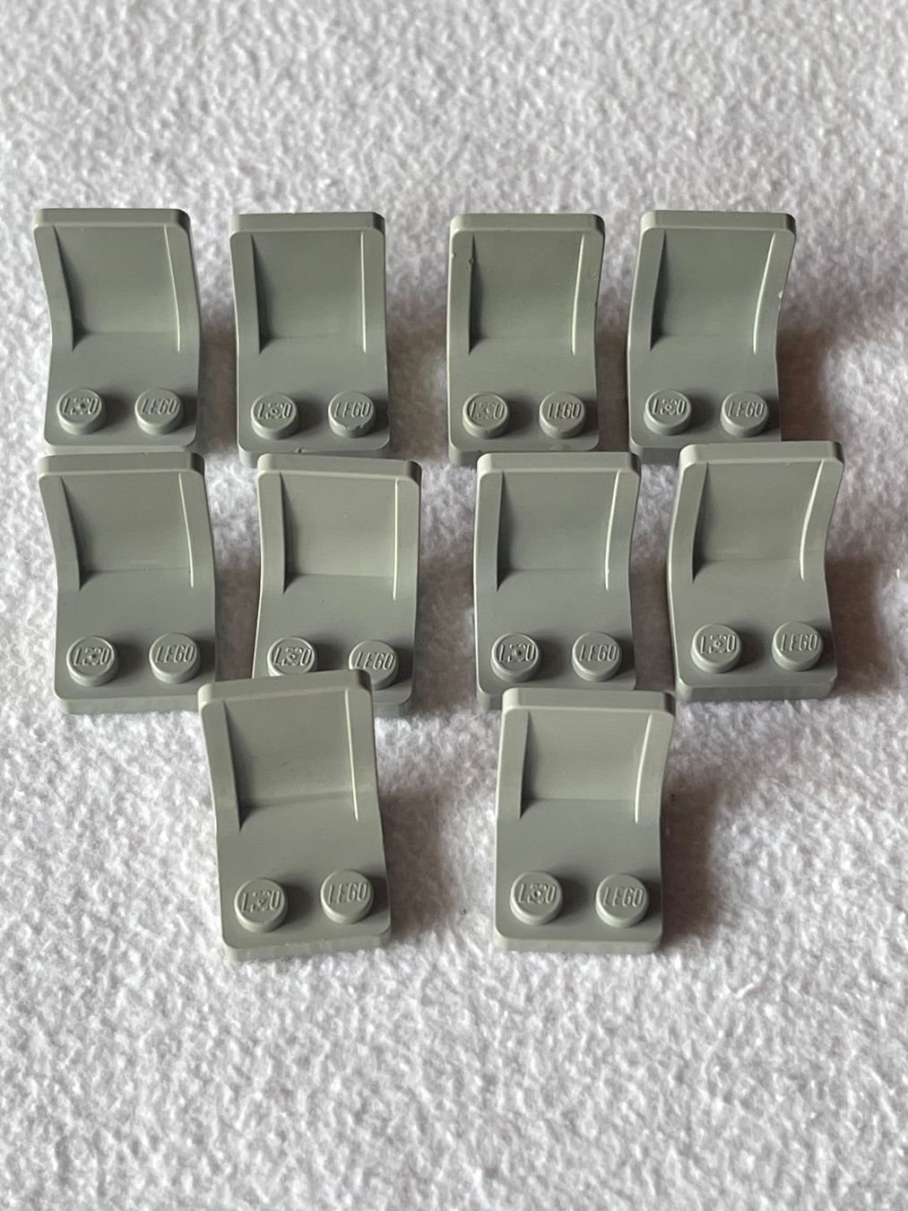 Lego Giocattoli: LEGO - 10 Graue Sitze – Usato da Gelterkinden venduto da cobra0110