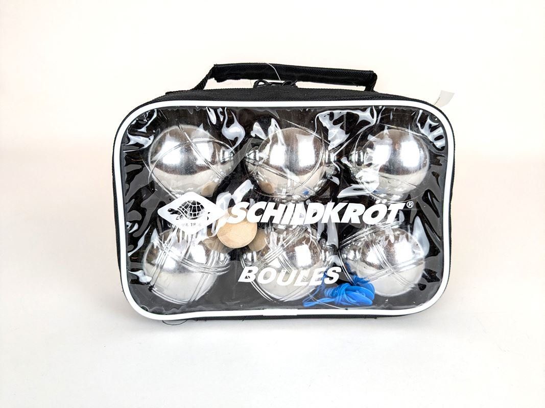 Giochi: SCHILDKRÖT Steel Boccia Set – Nuovo (secondo la descrizione) da Thun venduto da Restwert_Thun