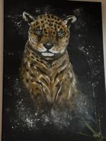 Acrylbild Jaguar Original Unikat