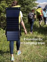 Faltbares Solarpanel, geeignet zum Aufladen