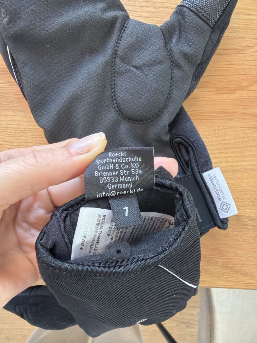 Roeckl Guanti & manicotti: Roeckl Gore-Tex Fausthandschuhe Schwarz – Usato da Pontresina venduto da Roxy1213 3