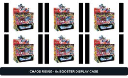 Pokémon Chaos Rising - 6x Display Case EN OVP