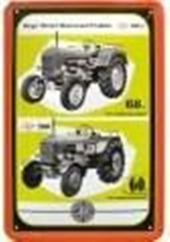 Steyr Insegne: Blechschild-STEYR-UNIV. TRAKTOR 280 – Nuovo e nell'imballaggio originale da Rupperswil venduto da big-one-sale