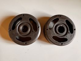 2x Polrad / Schwungrad 6V rechtsdrehend für Puch