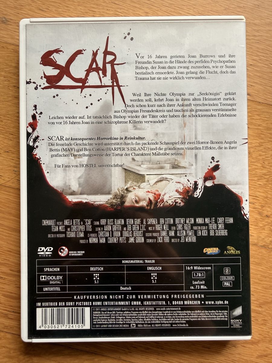 Alle DVDs: Scar - DVD – Gebraucht aus Kölliken von nerdorado 1