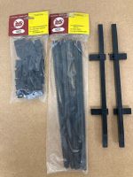 3er Set LGB Gartenbahn Spur G 1021 Zahnstangen und - halter