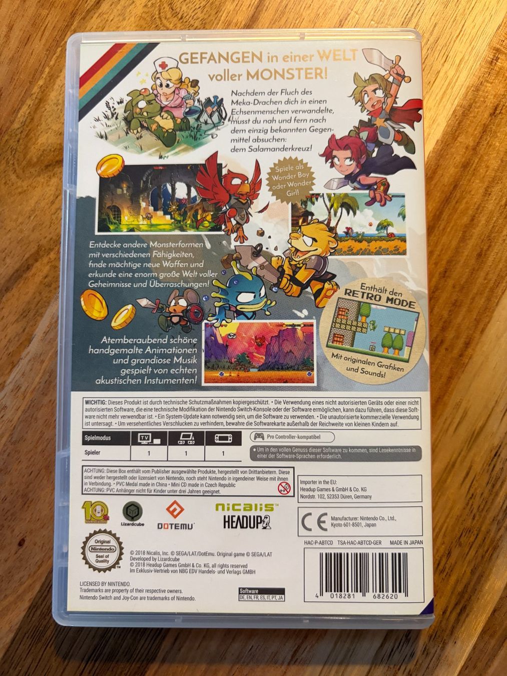 Giochi: Wonder Boy The Dragon's Trap - NEUF – Nuovo (secondo la descrizione) da Pailly venduto da RomainR 1