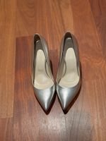 Pumps Grösse 40 Navyboot silber