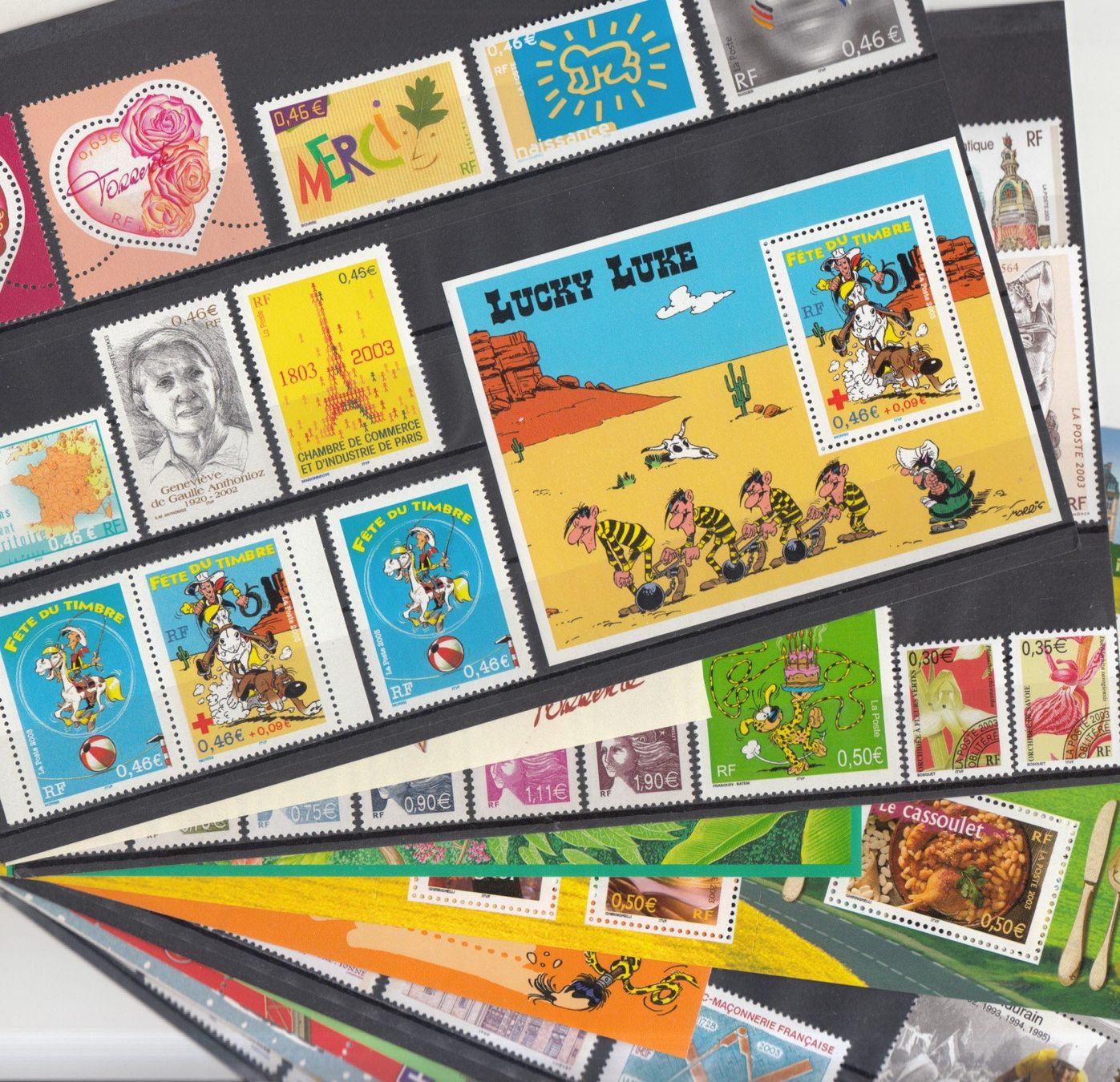 Tous les timbres: Frankreich 2003 postfrisch – D'occasion à Bürglen TG par StampGraf
