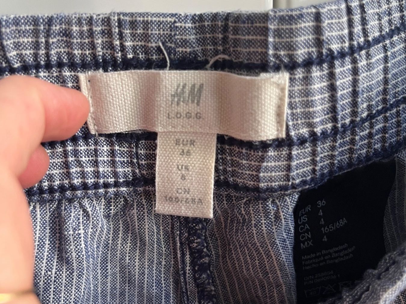 H&M Pantaloni: H&M Leinenhose (Gr. 36) – Usato da Zürich venduto da east_on 2
