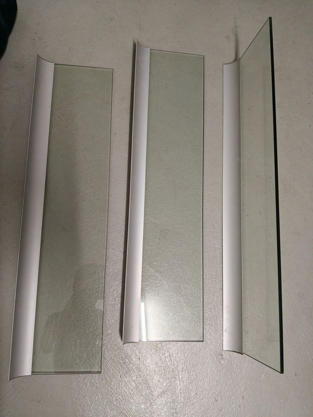 Scaffali: Dreierset Glas-wandregal – Usato da Fraubrunnen venduto da lancia03 1