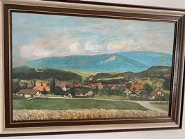 Dorf Oberbipp  am Jurasüdfuss