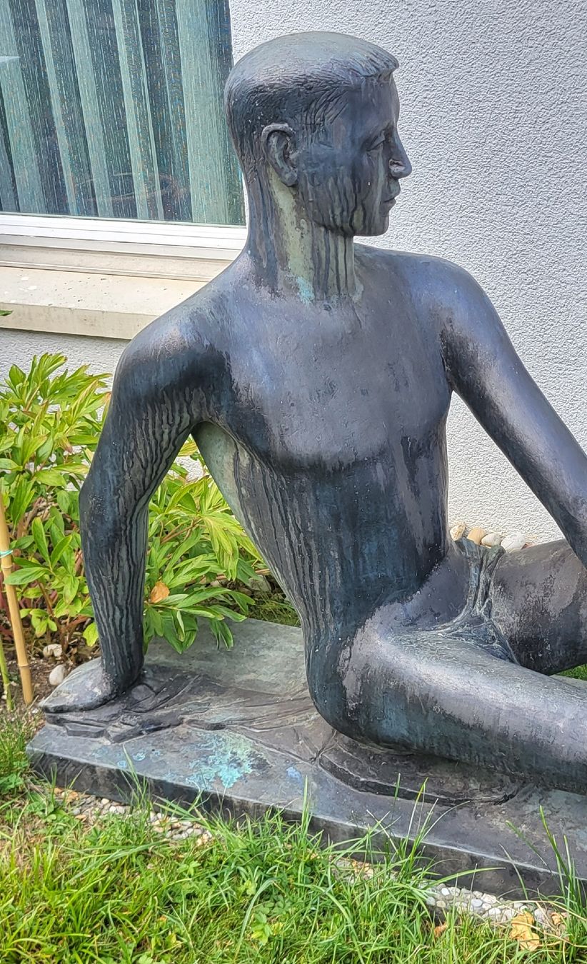 Sculptures & Statues: Top Bronze  ,Garten , Pool  Skulptur – D'occasion à Degersheim par Sonnenbiene55 1