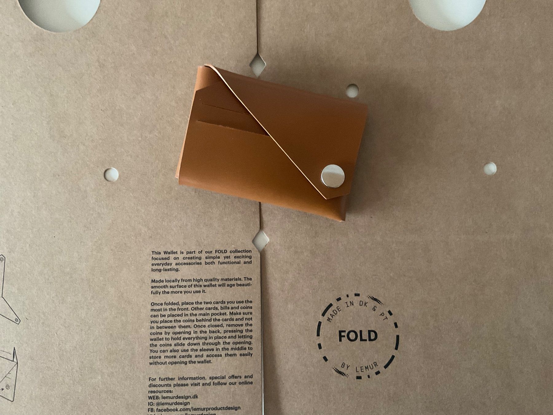 Brieftaschen: FOLD ECHT LEDER WALLET FB: CARAMEL NEU & UNBENUTZT – Neu und originalverpackt aus Scuol von Lotus2020 1